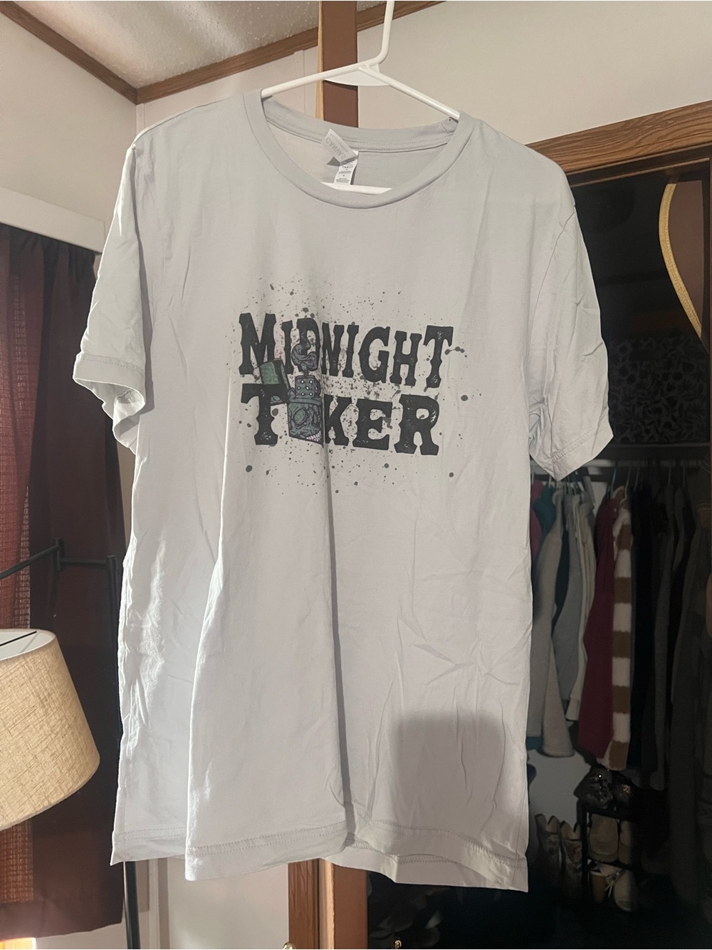 Bella Canvas Light Gray Midnight Toker Graphic Tee